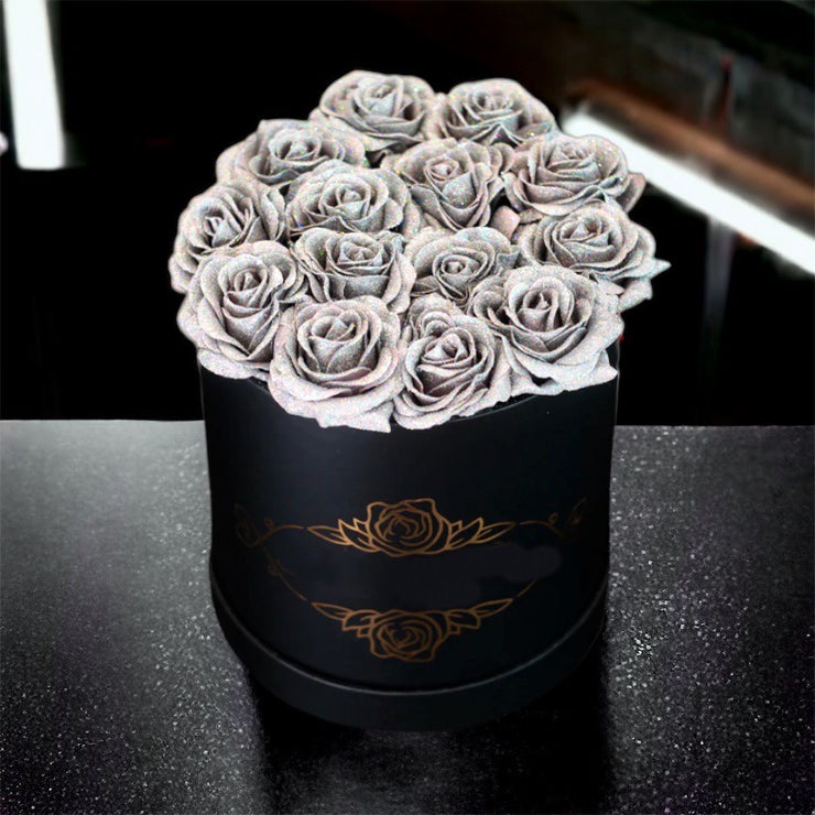 Eternity Diamond Roses - PrettyPalace White Diamond / 24