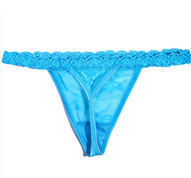 Pretty Palace- Custom Velour Lace Thong® - PrettyPalace