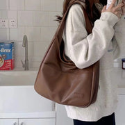 Pretty Palace™️- Leather Tote Bag - PrettyPalace Brown